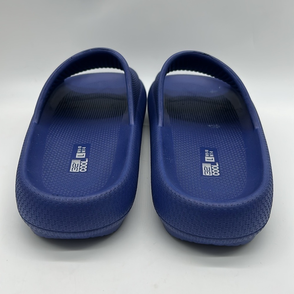 32• COOL Cushion Slide Sandals Navy Size L (W9-10 / M7-8) Unisex Comfort NWT - Picture 9 of 11